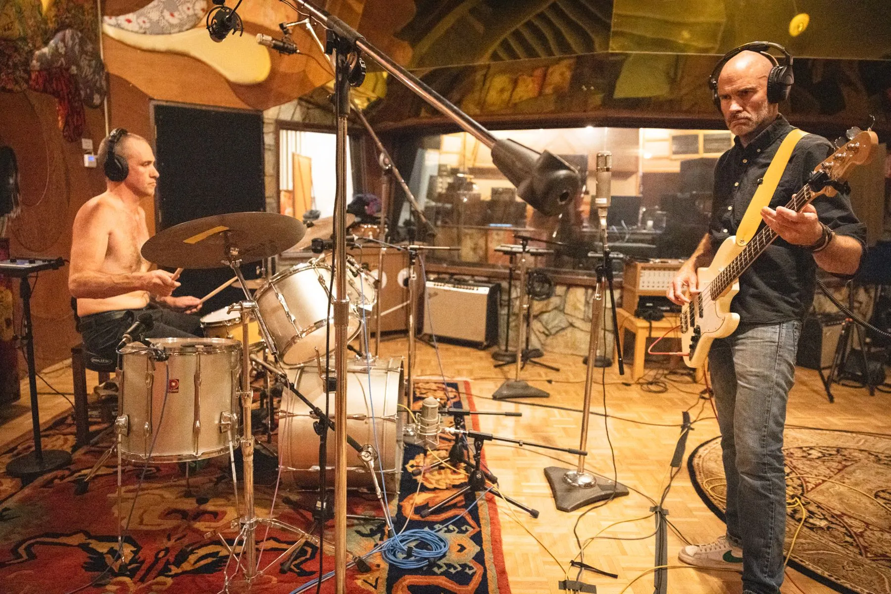 The full live room at 2200 Studios